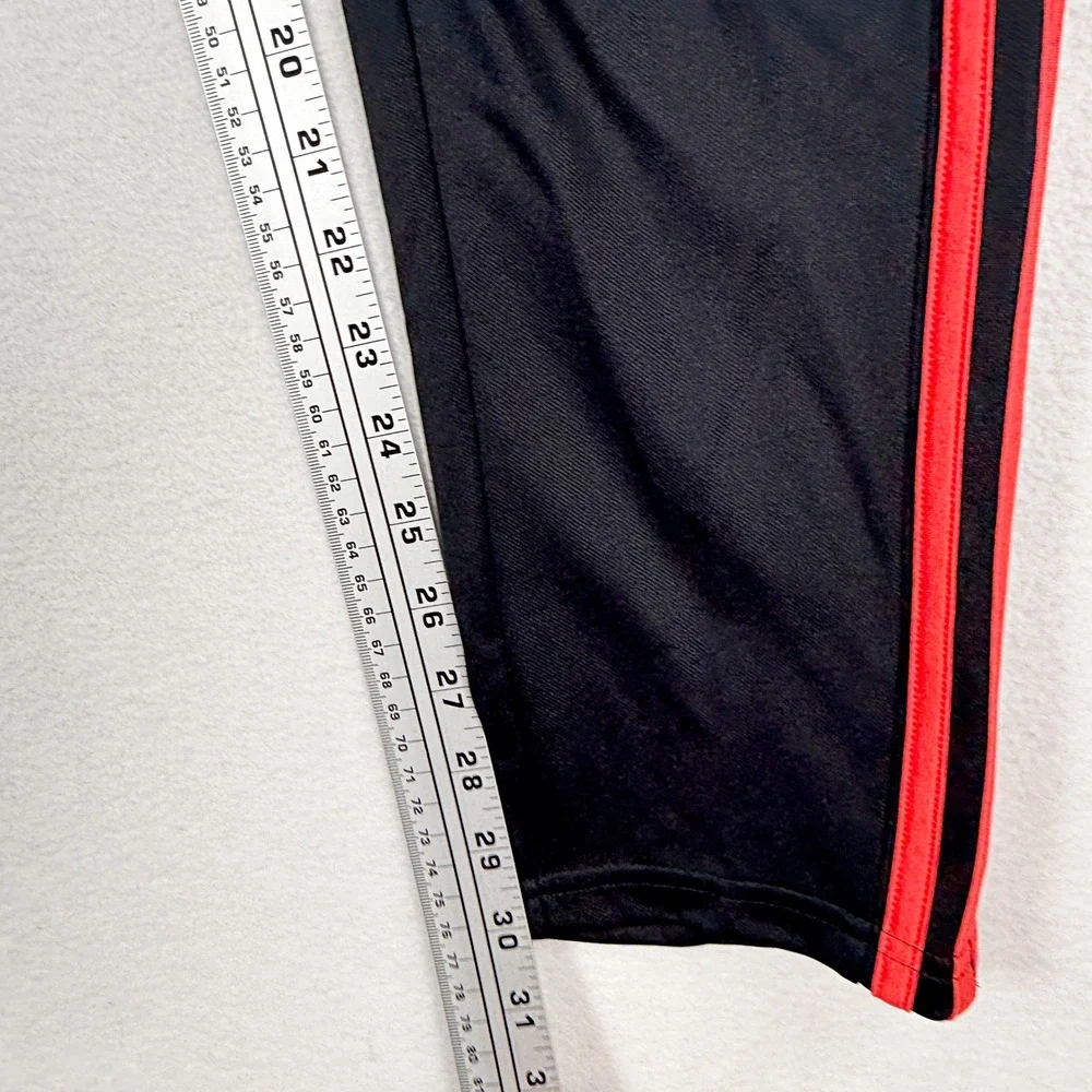 Adidas Tiro Essential Soccer Pants Size XL Kids Black/Lucid Red KC3137, NWT